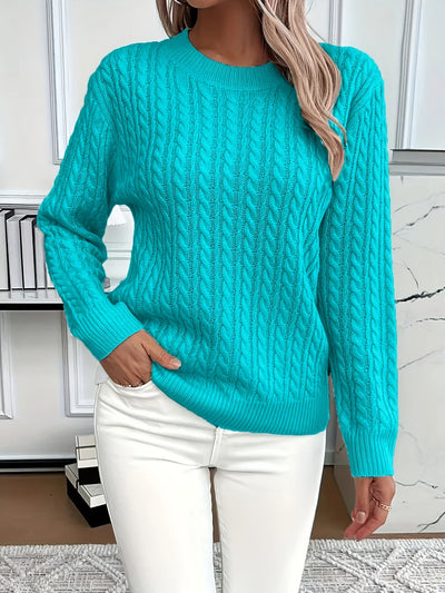 Brina | Ladies' Cable Knit Sweater