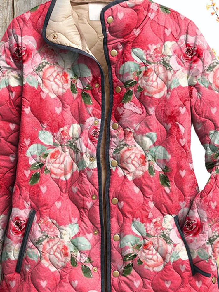 Rose – Elegant Quilted Jacket