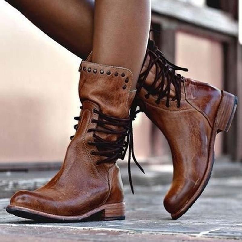 Ashley | Elegant boots with a comfortable heel
