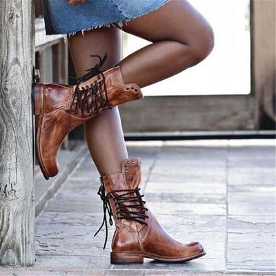 Ashley | Elegant boots with a comfortable heel