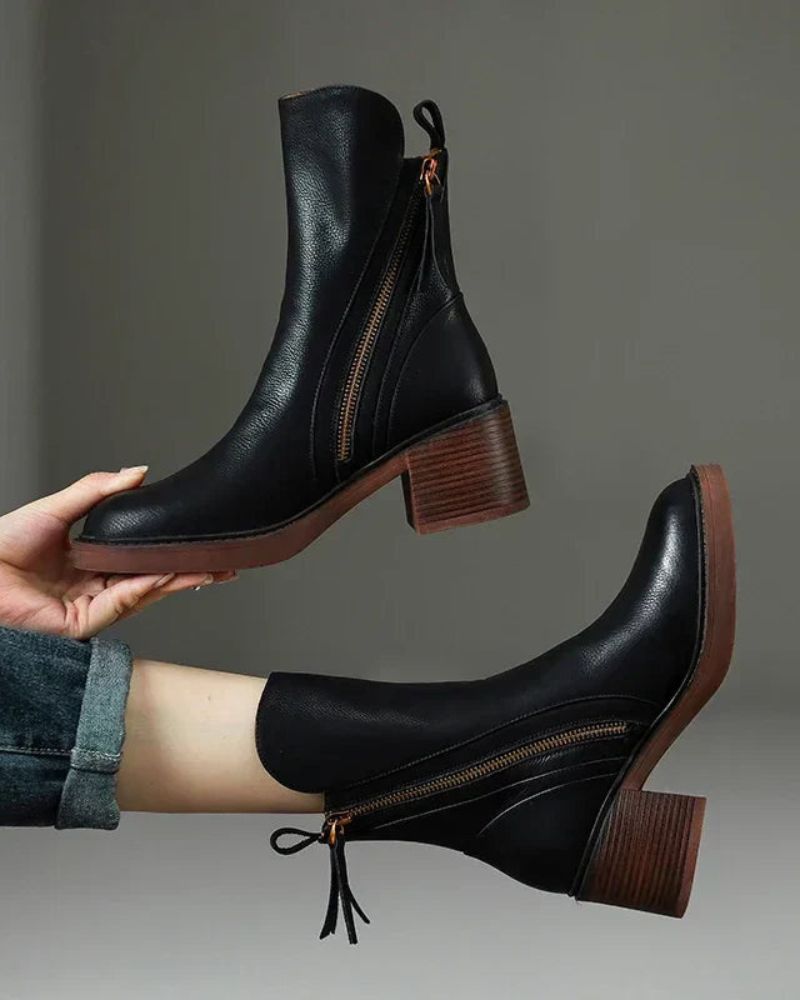Jem | Orthopedic leather ankle boots