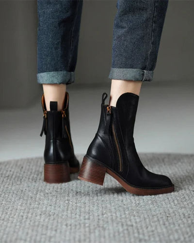 Jem | Orthopedic leather ankle boots