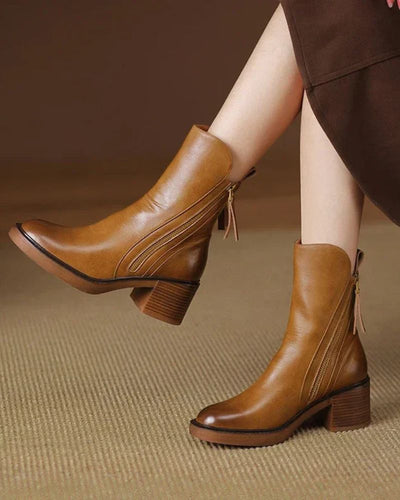 Jem | Orthopedic leather ankle boots
