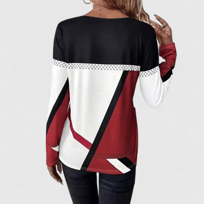 Jules | Top with Graphic Print
