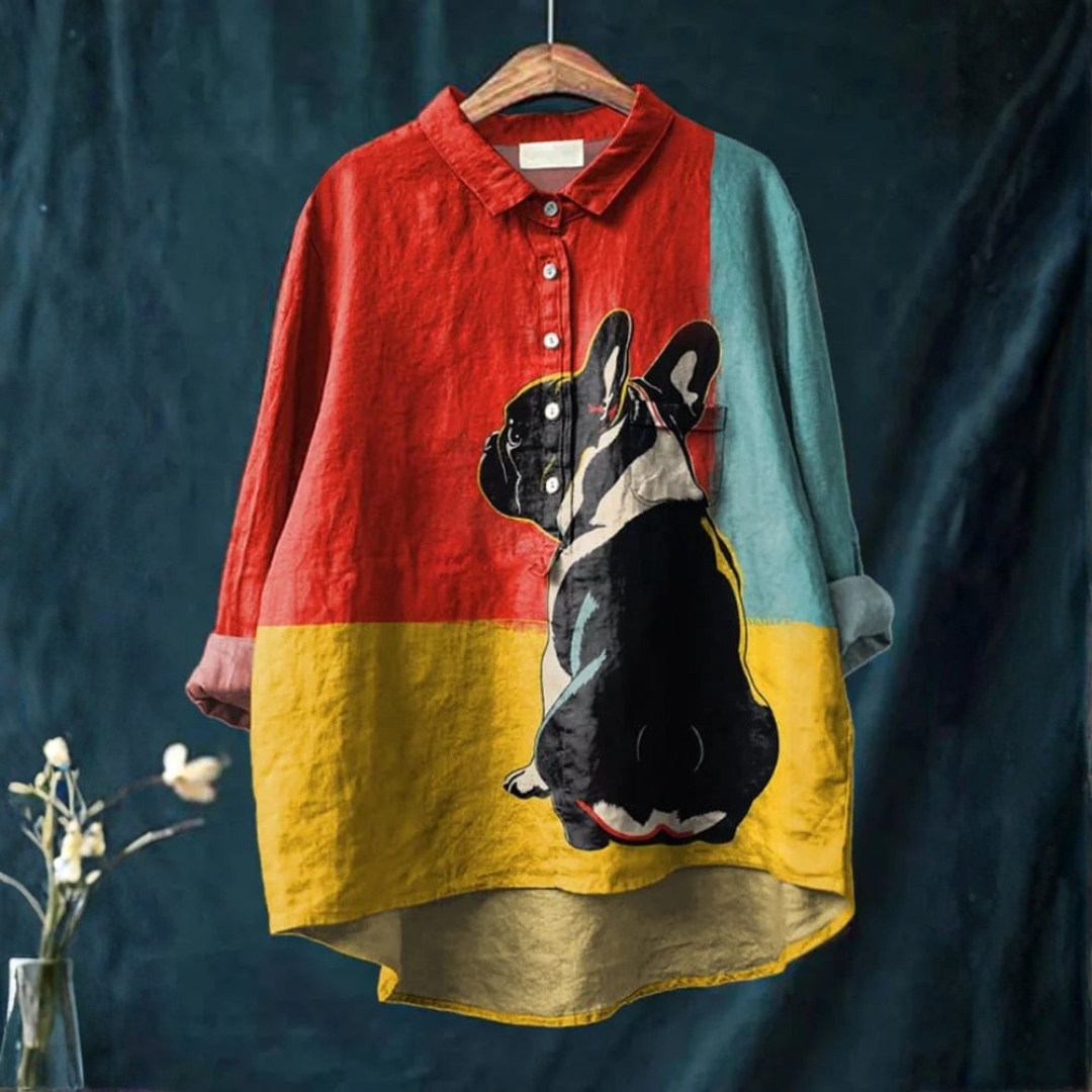 Miller™ – Artistic Shirt with Dog