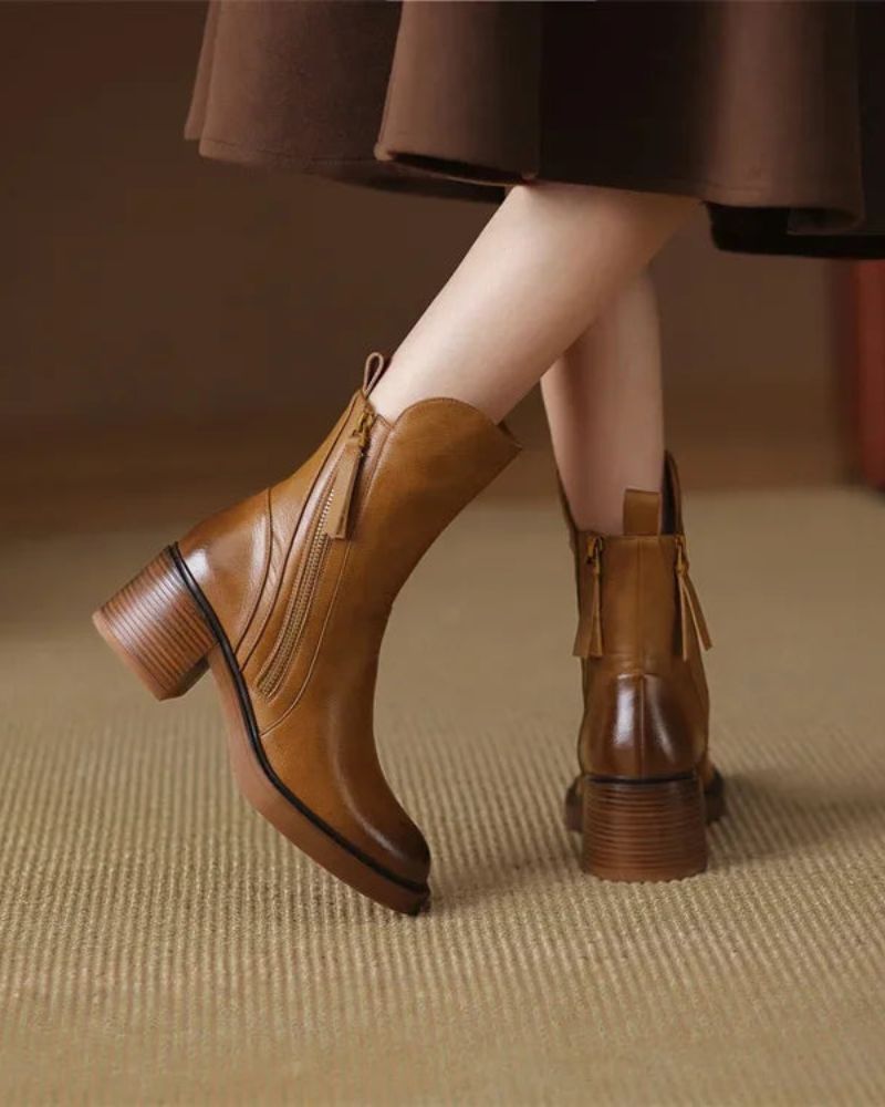 Jem | Orthopedic leather ankle boots