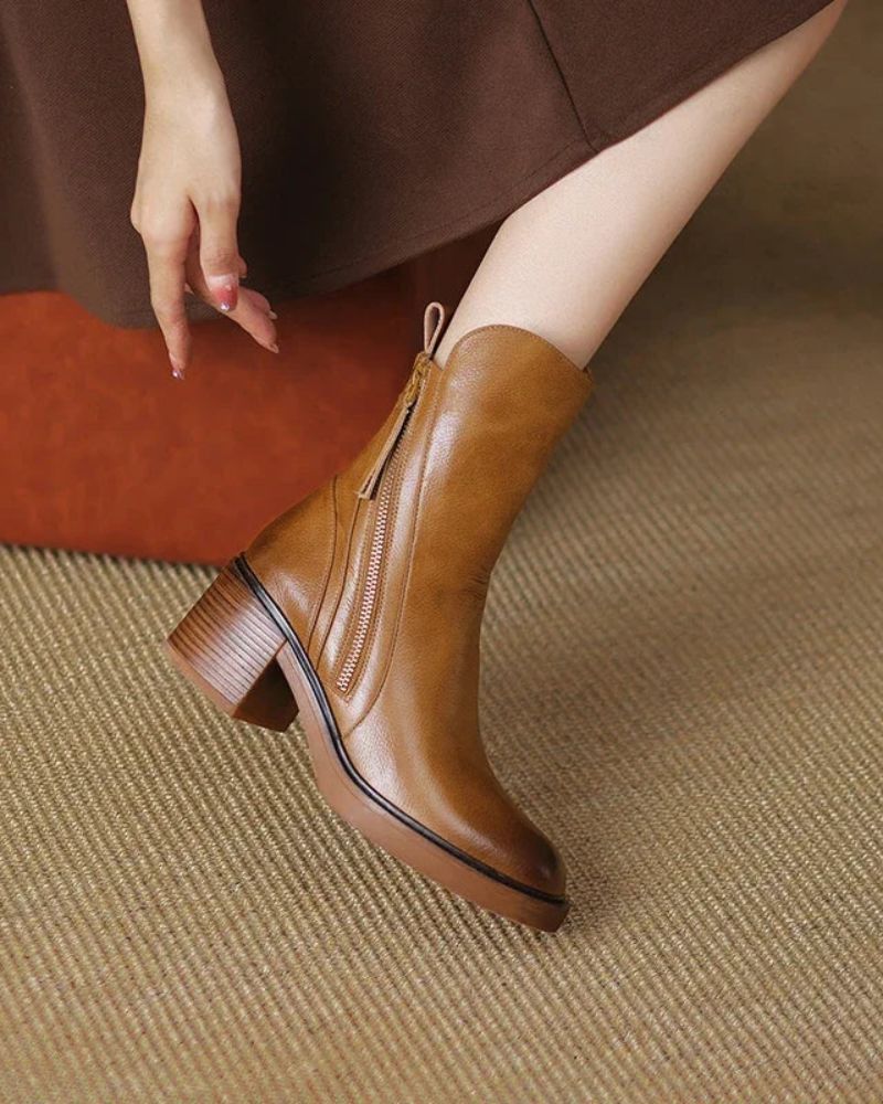 Jem | Orthopedic leather ankle boots