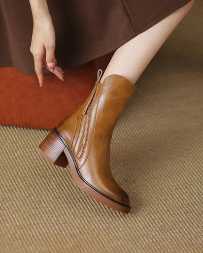 Jem | Orthopedic leather ankle boots
