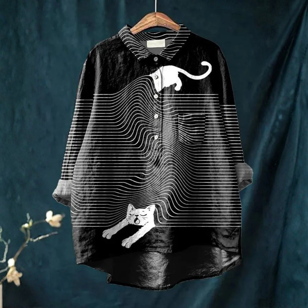 Coco™ – Artistic Cat Shirt
