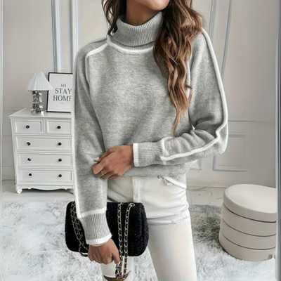 Aurora - Chic Turtleneck Knitwear