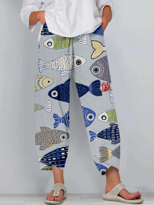 Jayda | Relaxed Printed Pants