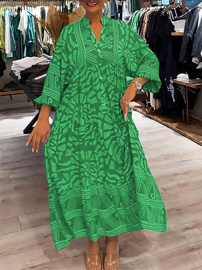 Avery | V-neck dress with print