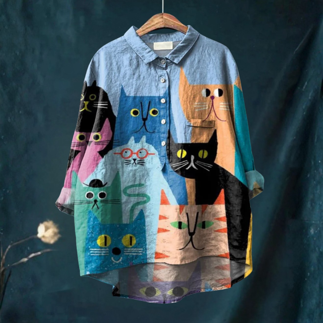 Banjo™ – Artistic Cat Shirt