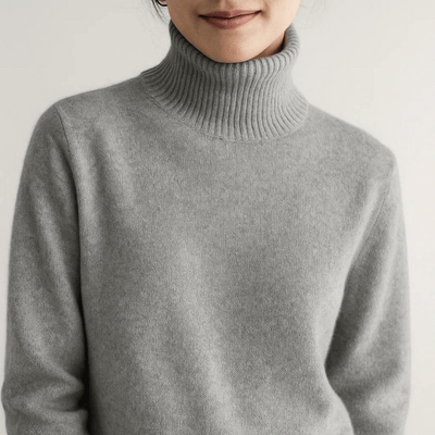 Amelie | Opulent Cashmere Blend Turtleneck Sweater
