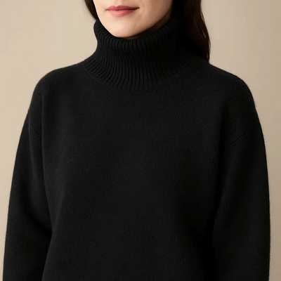 Amelie | Opulent Cashmere Blend Turtleneck Sweater