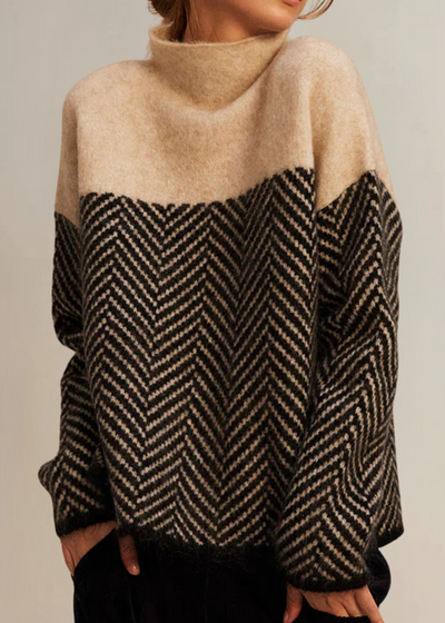 Mailene | Cotton Turtleneck Sweater