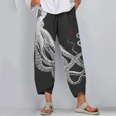 Kamila | Relaxed Printed Trousers