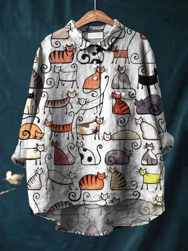 Uluru™ – Artistic Cat Shirt