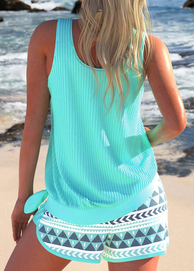 Sierra | Geometric Print Beach Set