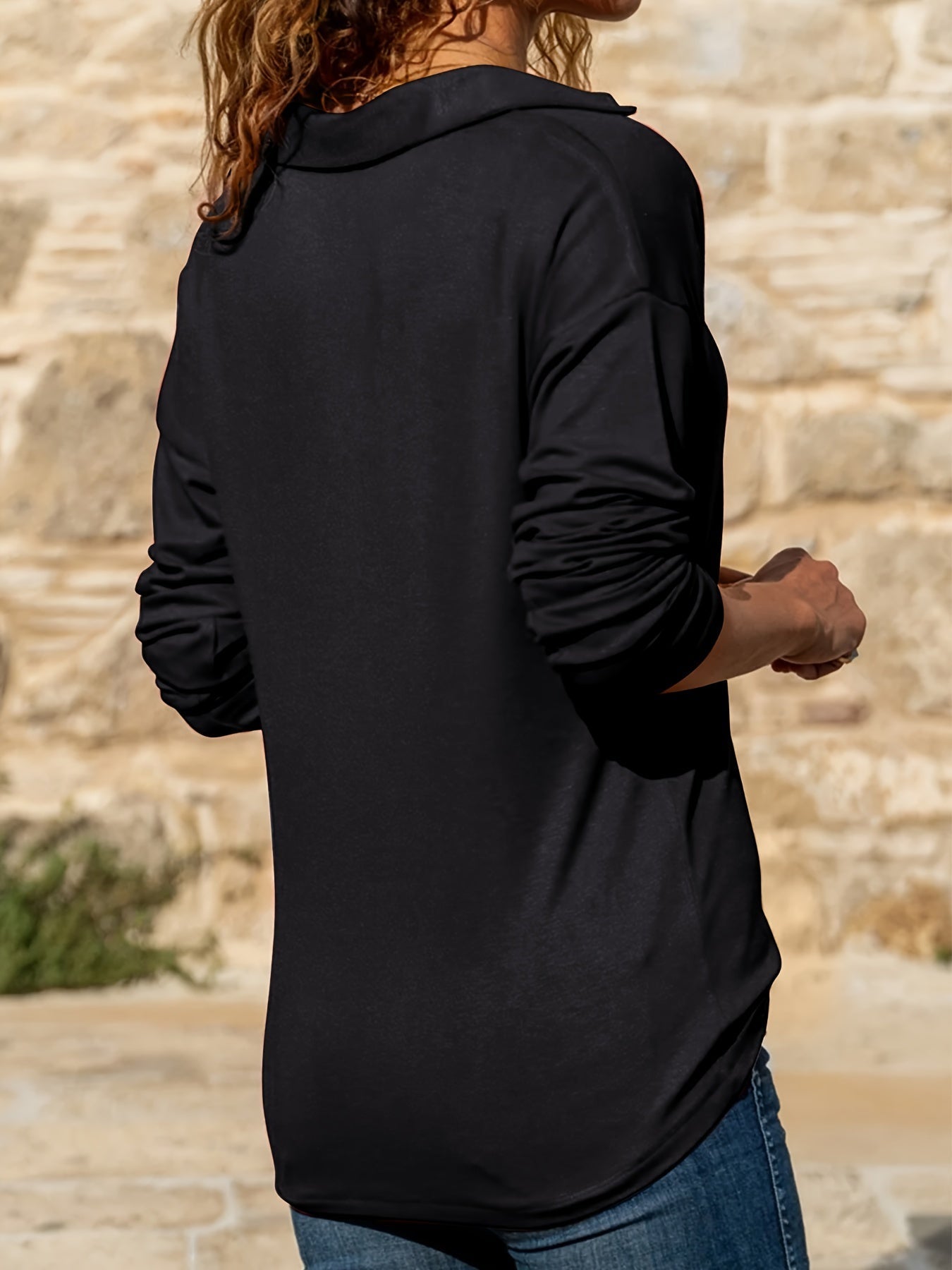 Sheena - Casual Zipper Top
