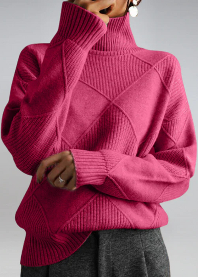 Lauren | Luxe Cashmere Turtleneck Sweater