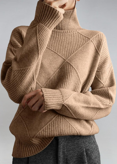Lauren | Luxe Cashmere Turtleneck Sweater