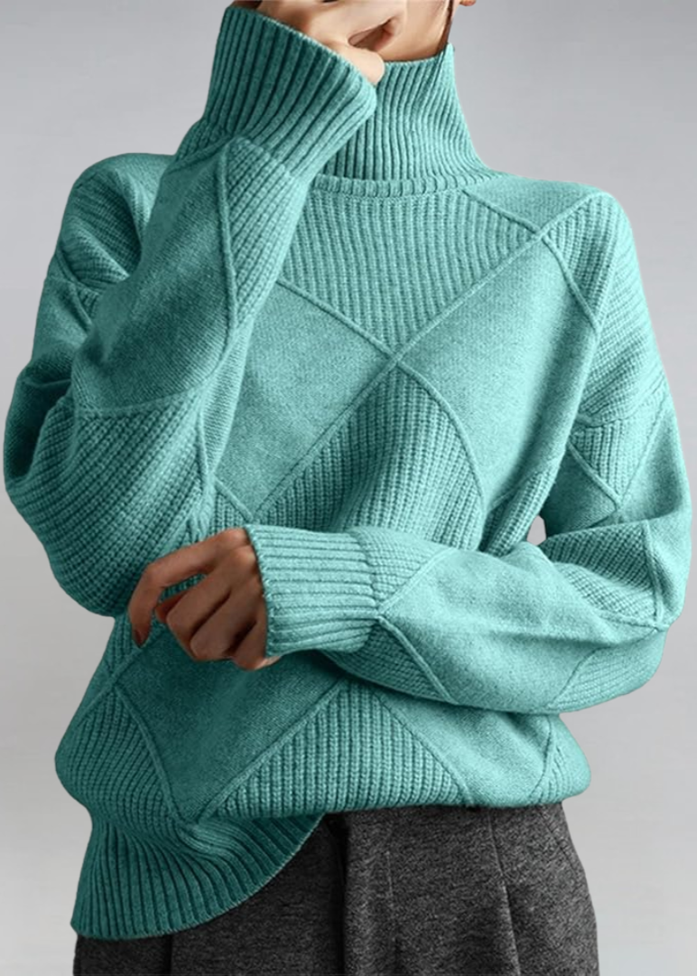 Lauren | Luxe Cashmere Turtleneck Sweater