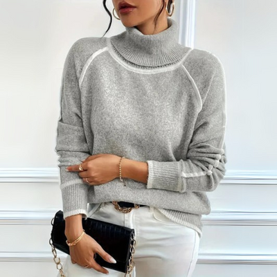 Aurora - Chic Turtleneck Knitwear