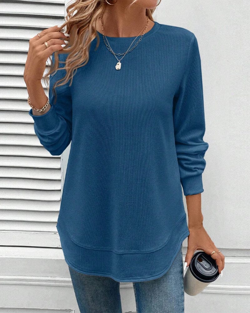 Alisa - Long Sleeve Comfortable Top