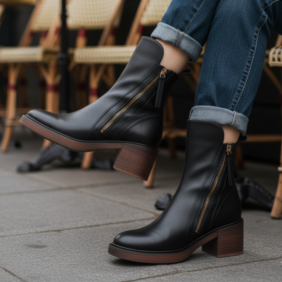 Jem | Orthopedic leather ankle boots