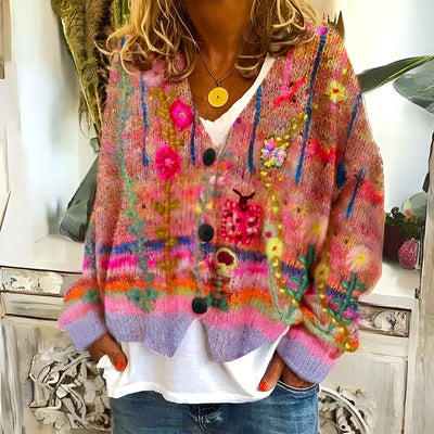 Anne | Floral Cardigan
