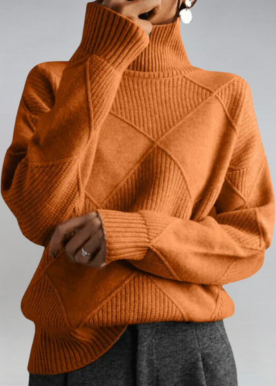 Lauren | Luxe Cashmere Turtleneck Sweater