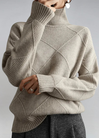 Lauren | Luxe Cashmere Turtleneck Sweater
