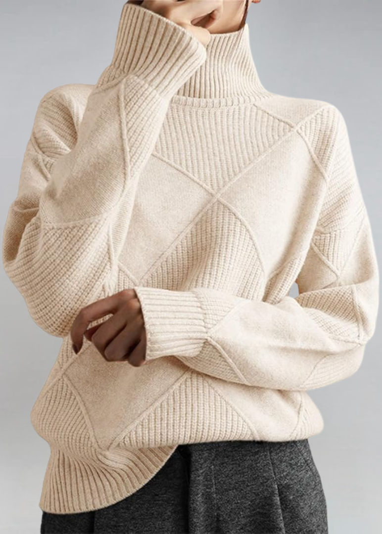 Lauren | Luxe Cashmere Turtleneck Sweater