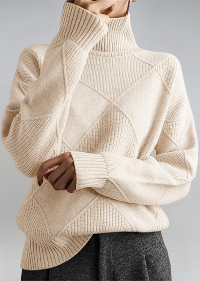 Lauren | Luxe Cashmere Turtleneck Sweater