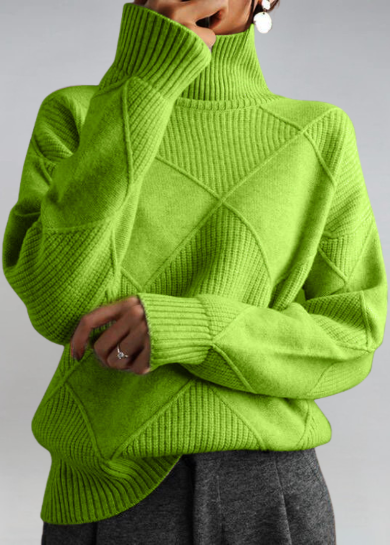 Lauren | Luxe Cashmere Turtleneck Sweater