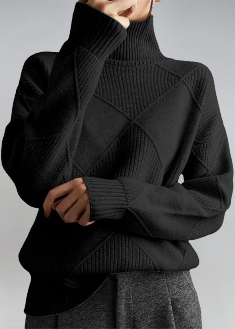 Lauren | Luxe Cashmere Turtleneck Sweater