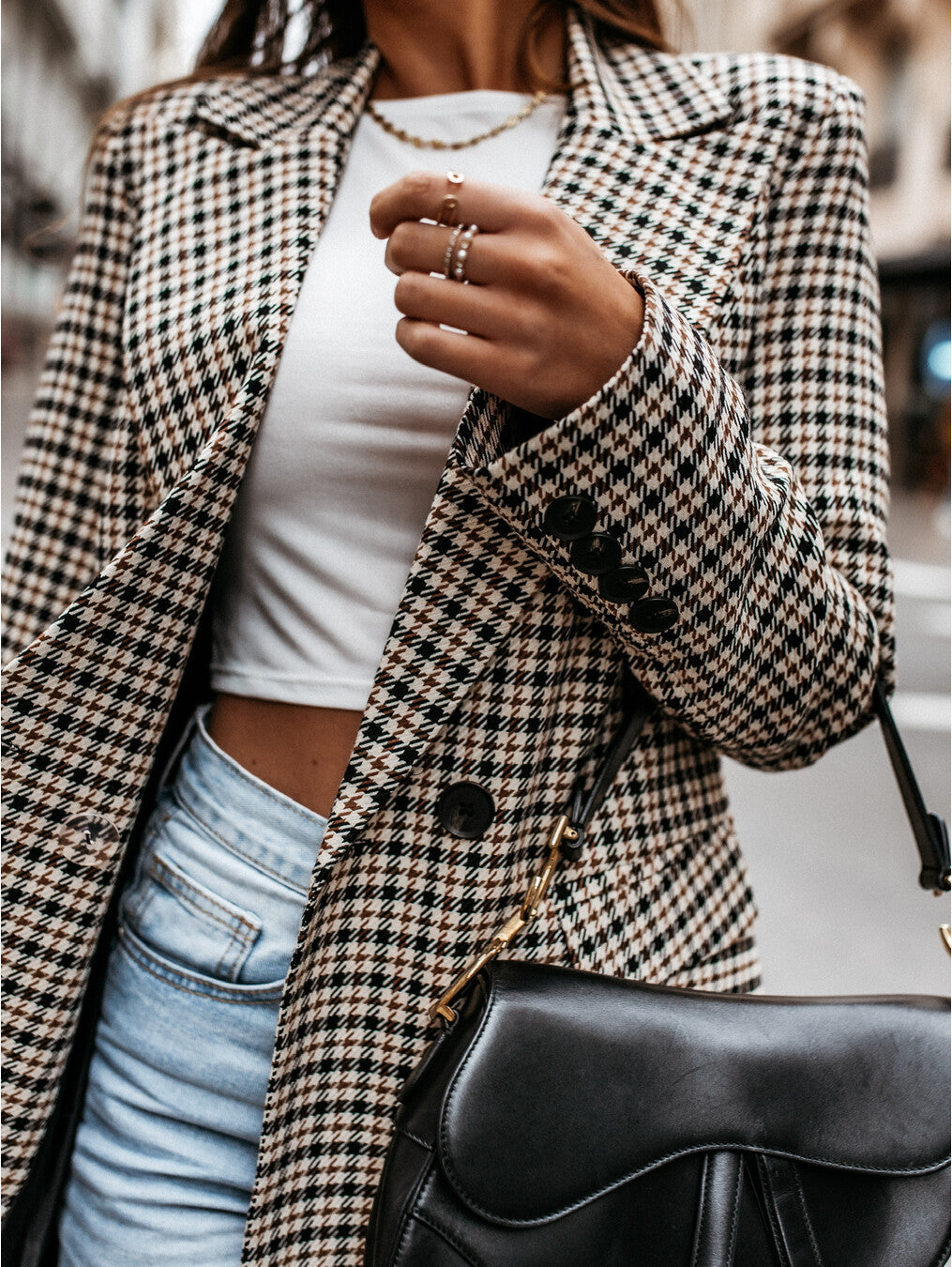Astellis - Checked Blazer
