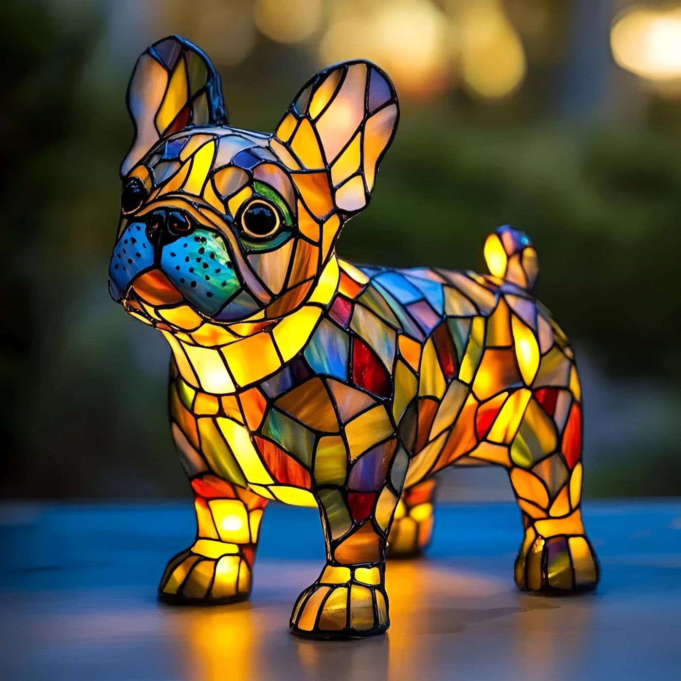 Biscotte – French Bulldog Sparkle Lamp
