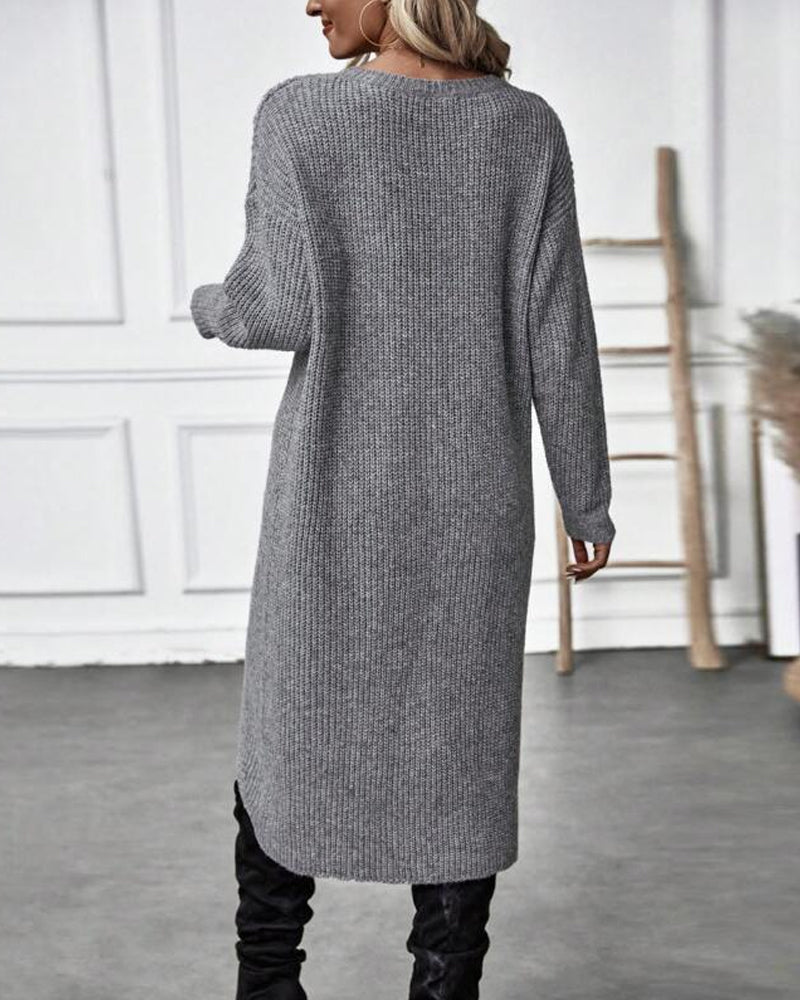 Brigit - Elegant Long Sweater