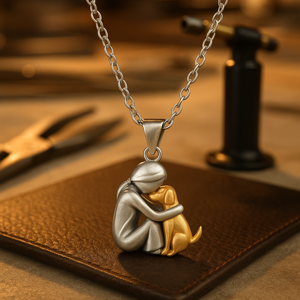 Zoey&Rose | Necklace with Dog Pendant