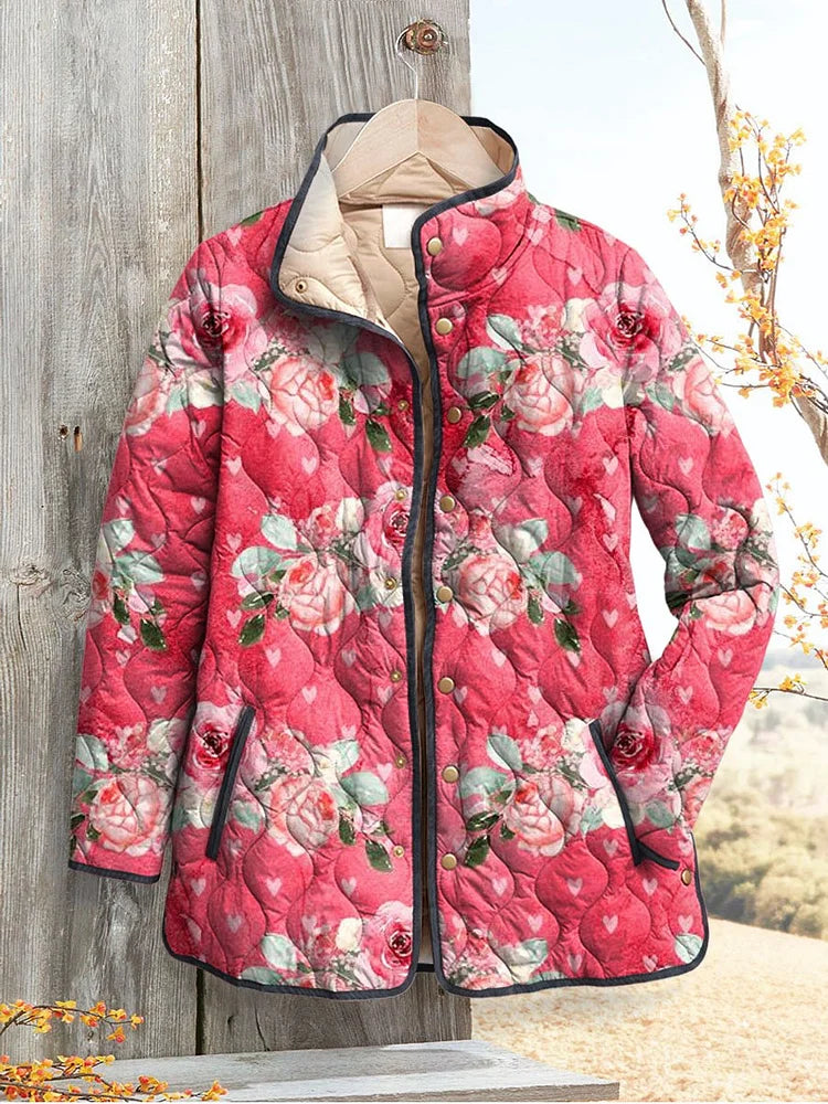 Rose – Elegant Quilted Jacket