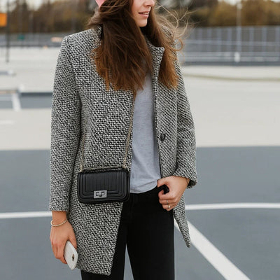 Elva | Long Wool Jacket