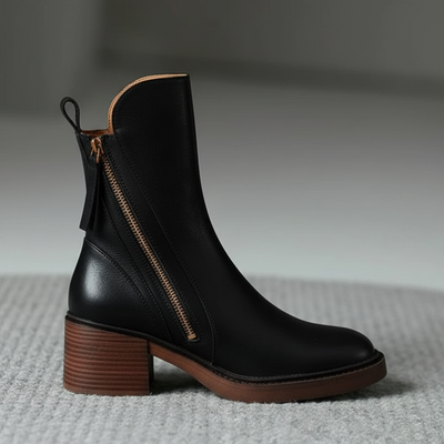 Jem | Orthopedic leather ankle boots
