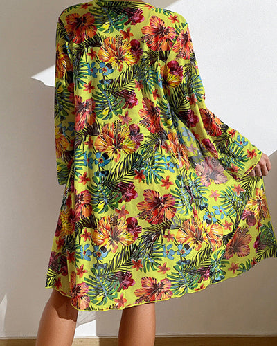 Zarina | Tropical Tie Bikini Set