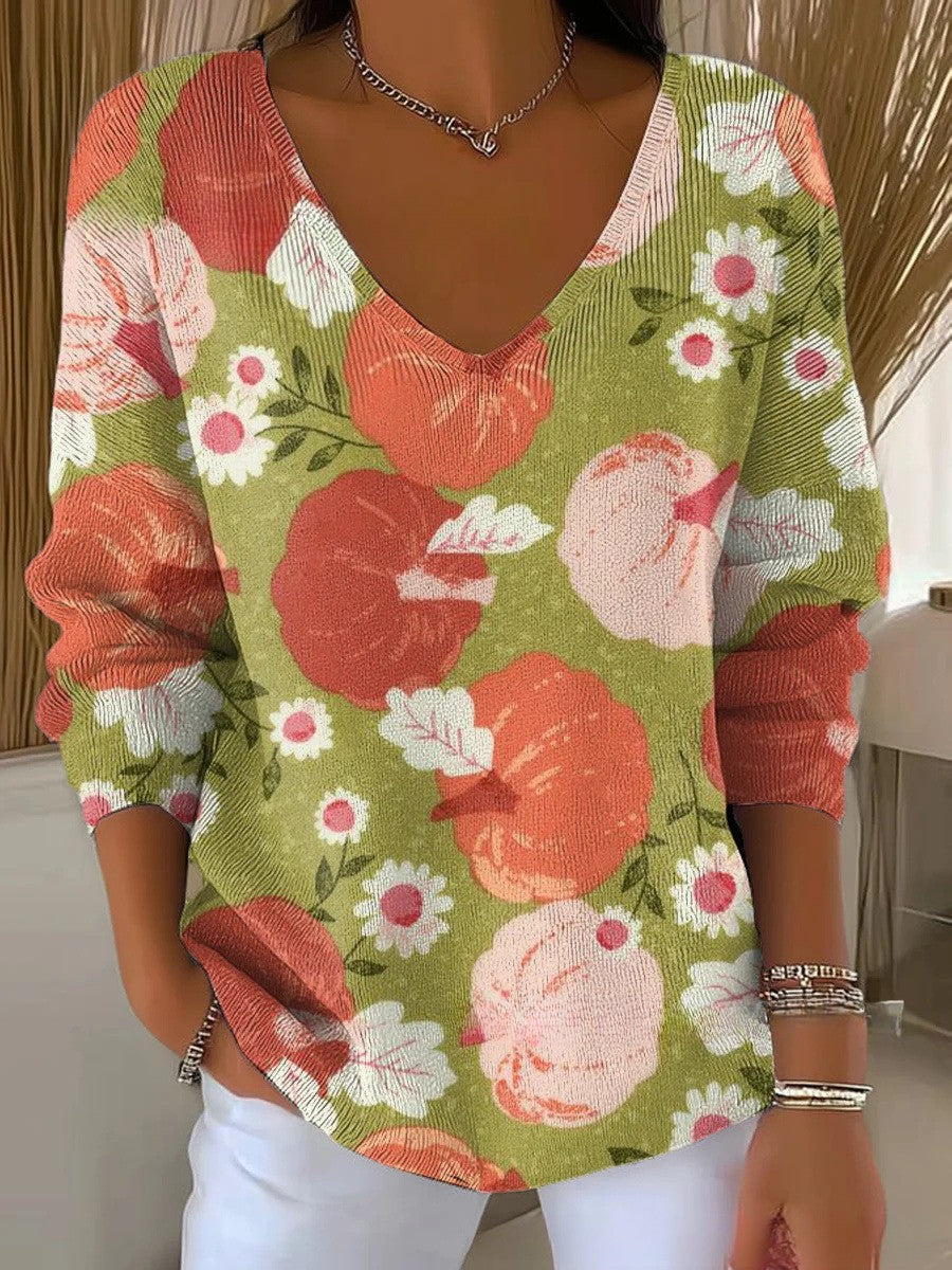 Chloé | V-Neck Knit Sweater