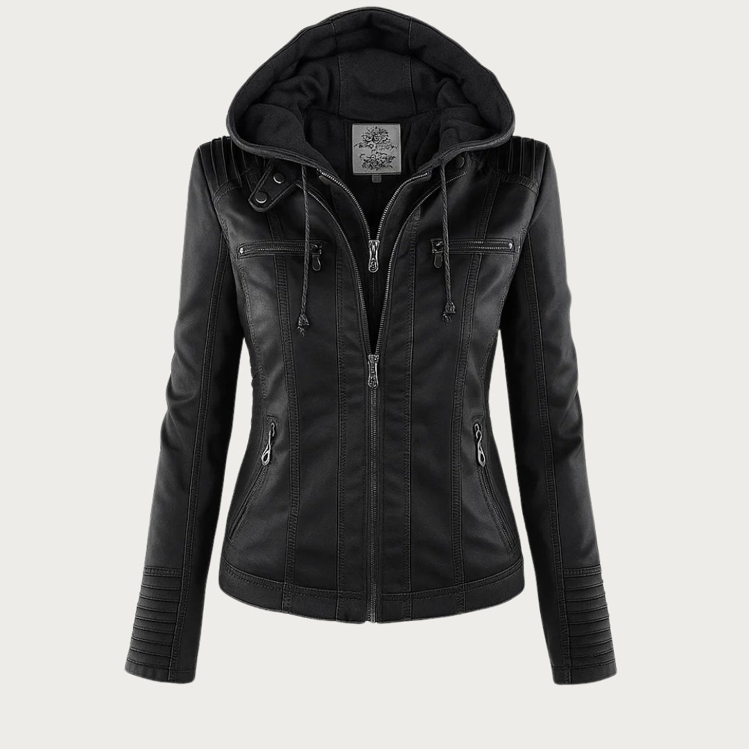 Euna | Robust and Elegant Leather Jacket