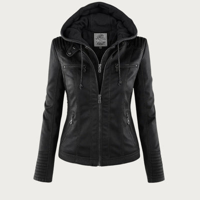 Euna | Robust and Elegant Leather Jacket