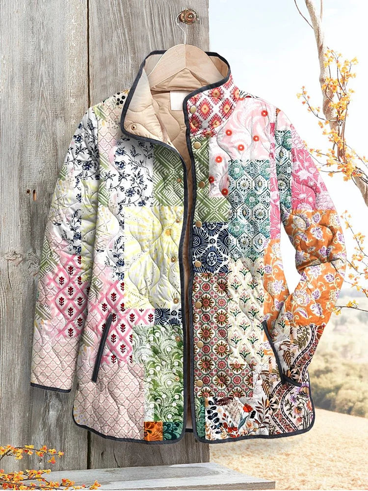 Flora – Elegant Quilted Jacket