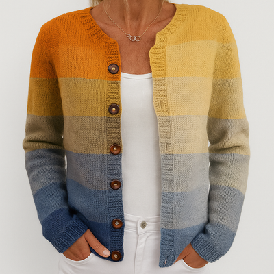 Alina | Women's Floral Knit Cardigan | Versatile Fit